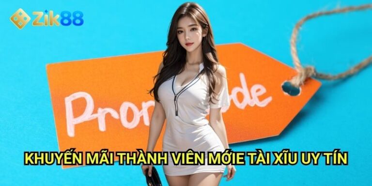 Khuyến mãi thành viên mới Zik88: Ưu đãi hấp dẫn chào đón người chơi mới