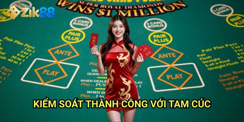Tam cúc Zik88: Thắng lời hấp dẫn cùng phiên bản tam quốc bài đặc sắc 3 Kiểm soát thành công với tam cúc