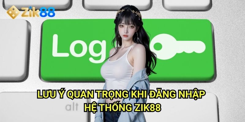 Đăng Nhập Zik88: Trải nghiệm giải trí cá cược chỉ trong tích tắc 2 Lưu ý quan trọng khi đăng nhập hệ thống Zik88