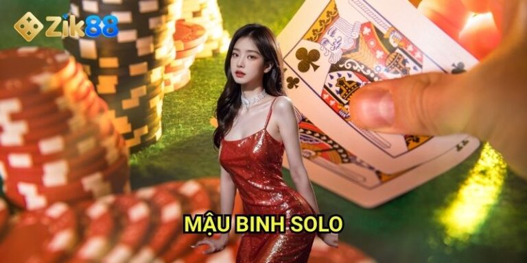 Mậu binh solo Zik88: Thách thức riêng lẻ với game bài kinh điển