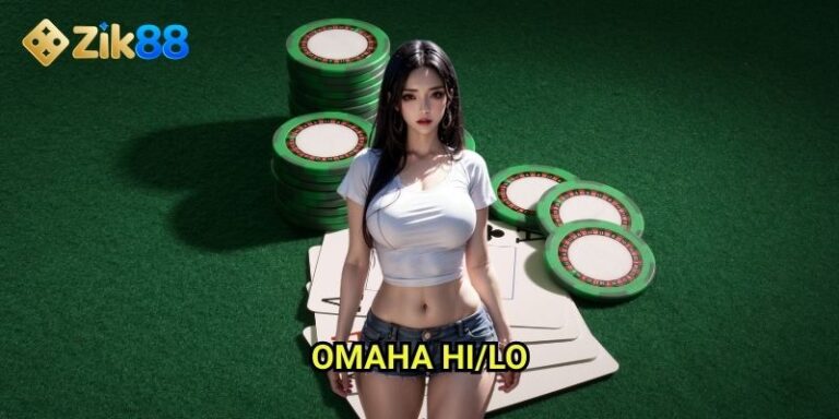 Omaha hi/lo Zik88: Phiên bản Split Pot hấp dẫn với 2 người thắng 1 Omaha hi/lo Zik88: Phiên bản Split Pot hấp dẫn với 2 người thắng